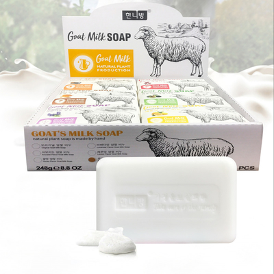 Yoni Goat Milk Organic Toilet Soap Body Soap Dispenser Brand Bath Natural Low Glycerin Soap Base Cleansing Whitening Bar